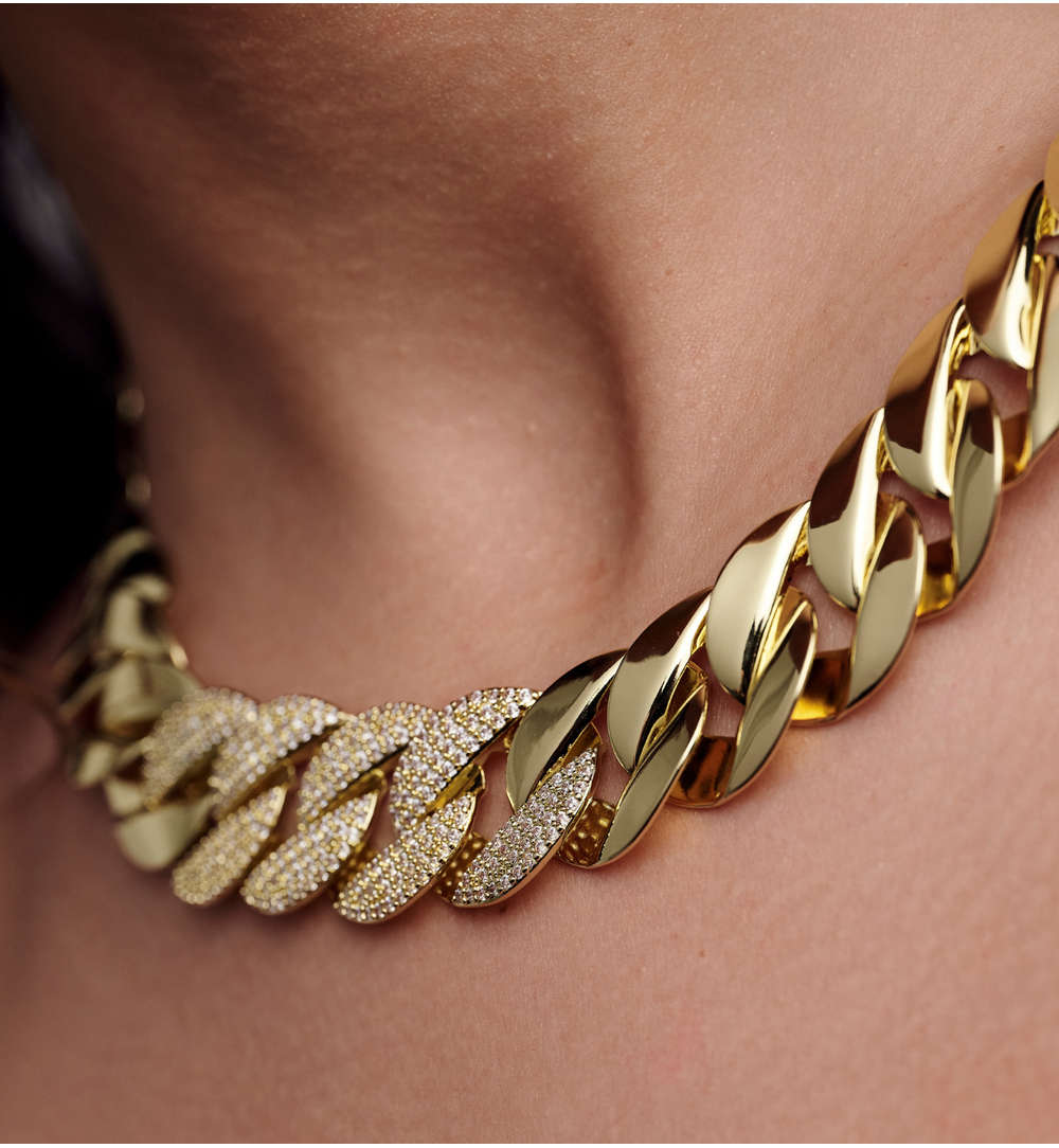 Naszyjnik złoty łańcuch Yukio NRG0520