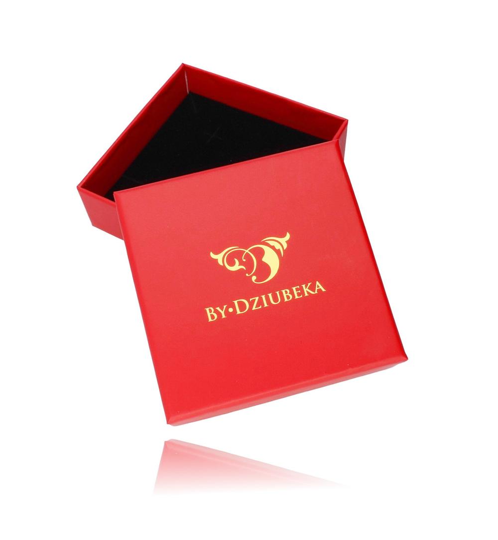 Zestaw prezentowy pudełko i torebka czerwony OPA0188