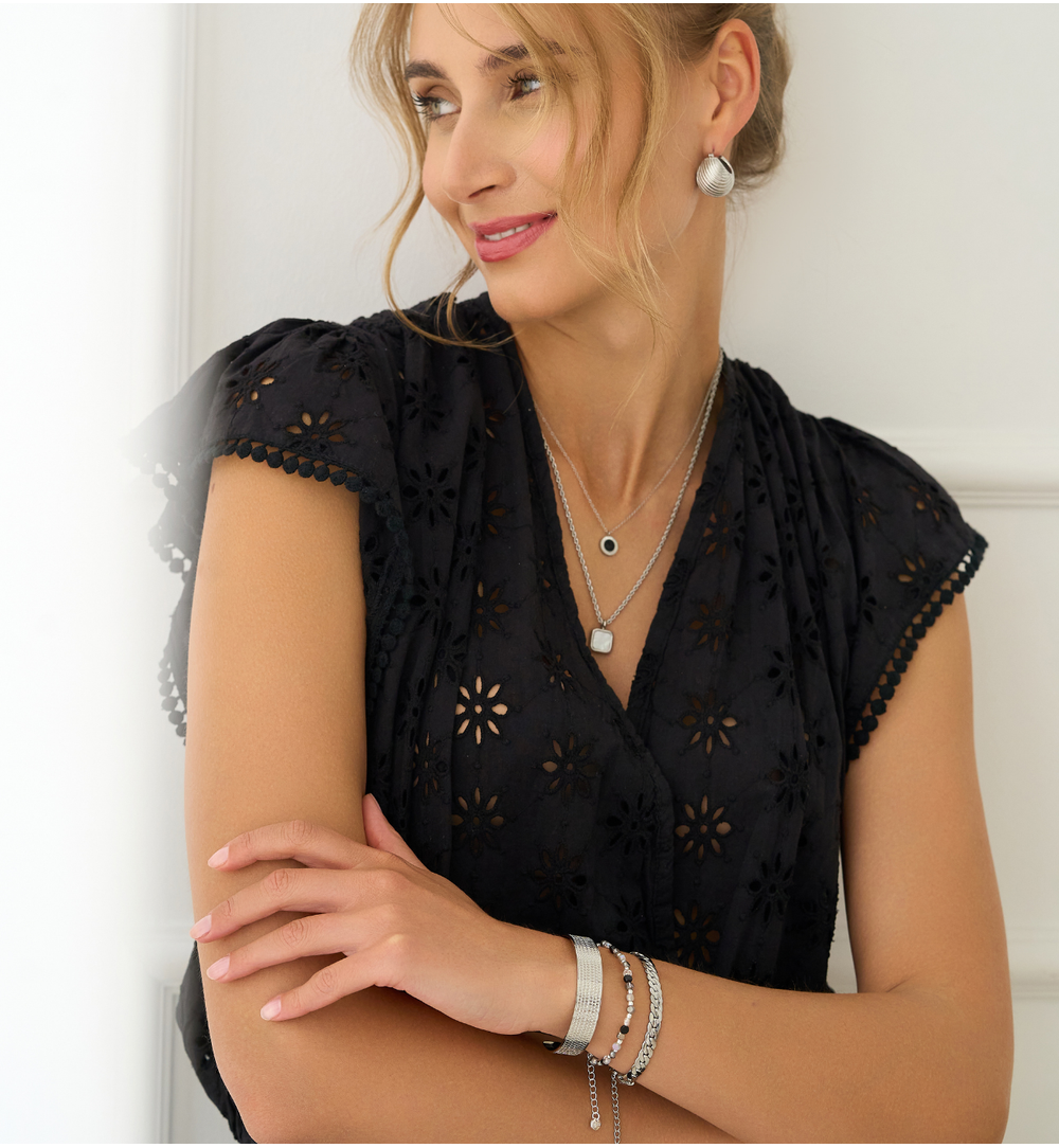 Bransoletka srebrny łańcuch Passion BSA0584