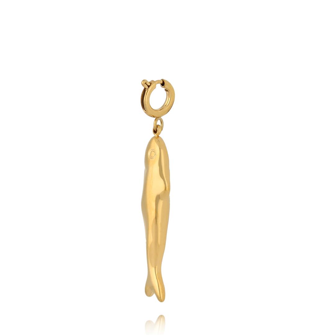 Charms złota smukła rybka CHA0123