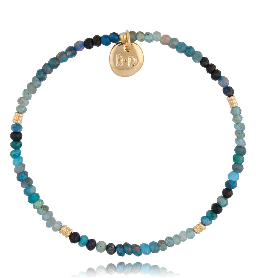 Bransoletka niebieska Blue Opal BTW0693