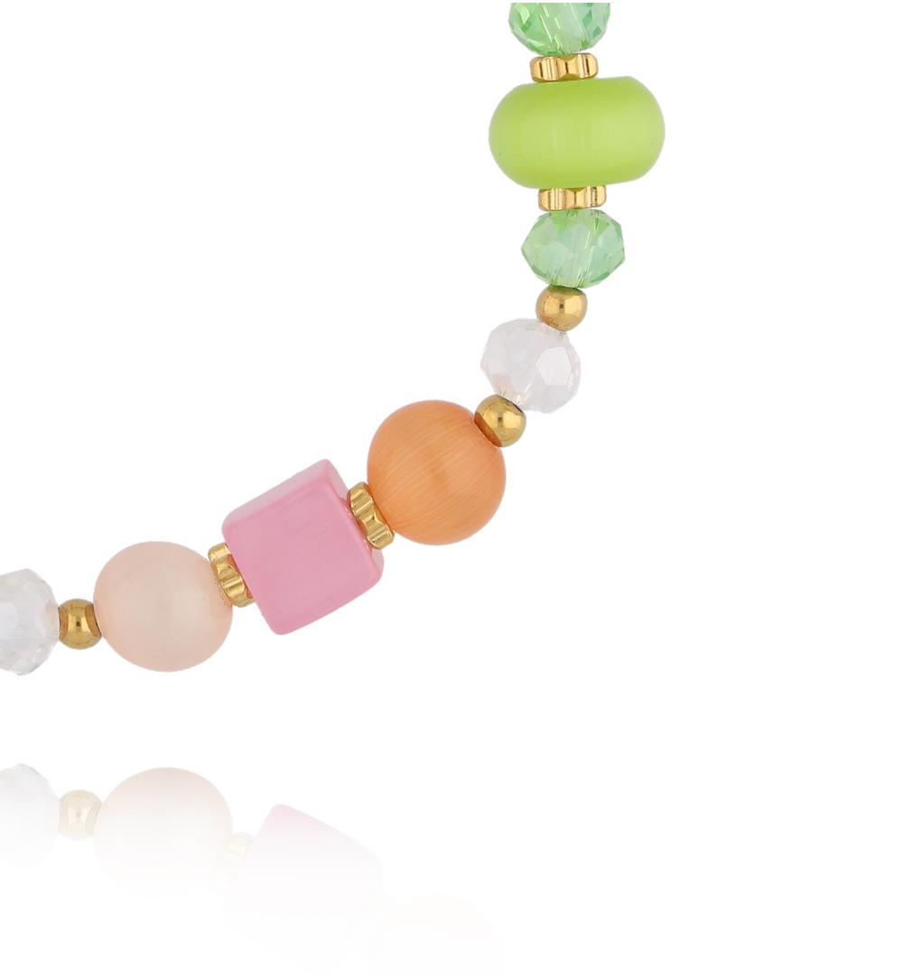 Bransoletka w pastelowych kolorach BSC2340