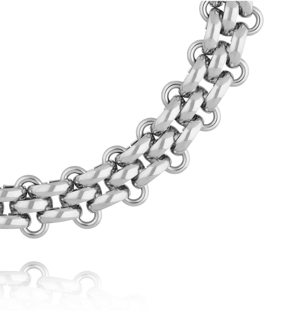 Bransoletka srebrny łańcuch BSY0323