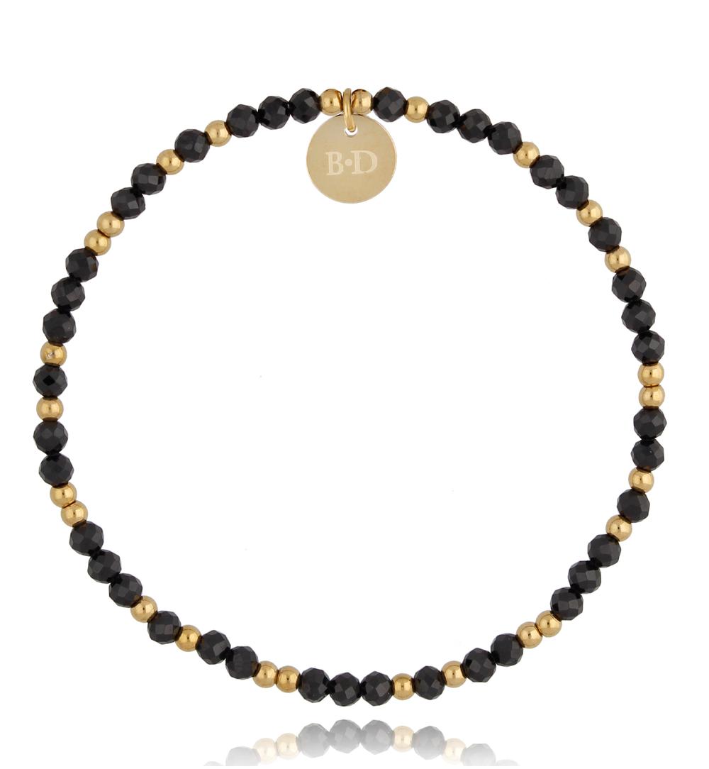 Bransoletka z obsydianem Black BSC0945