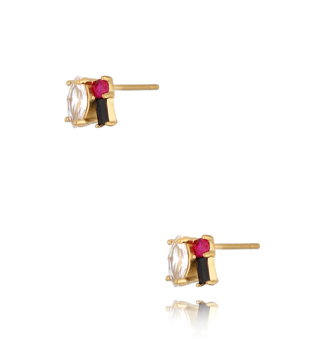 Kolczyk z cyrkoniami Emme KSA0657