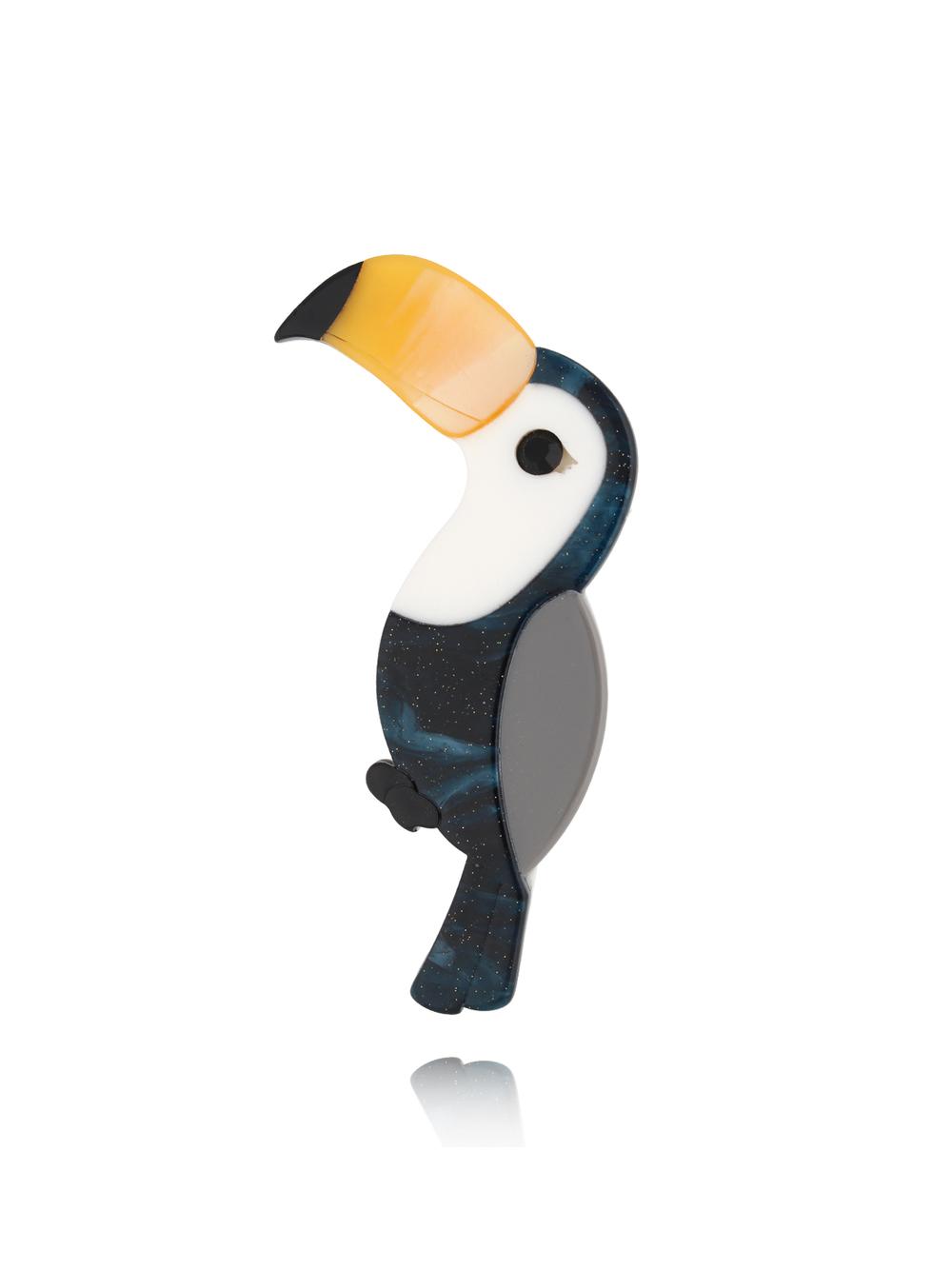 Broszka z tukanem Toucan BRZA0069