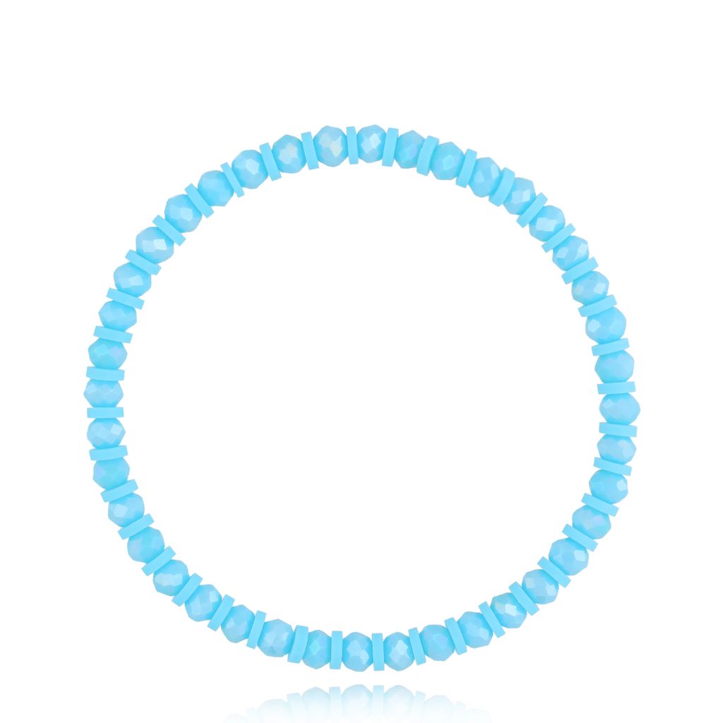 Bransoletka z niebieskimi kryształkami Roche BTW2047