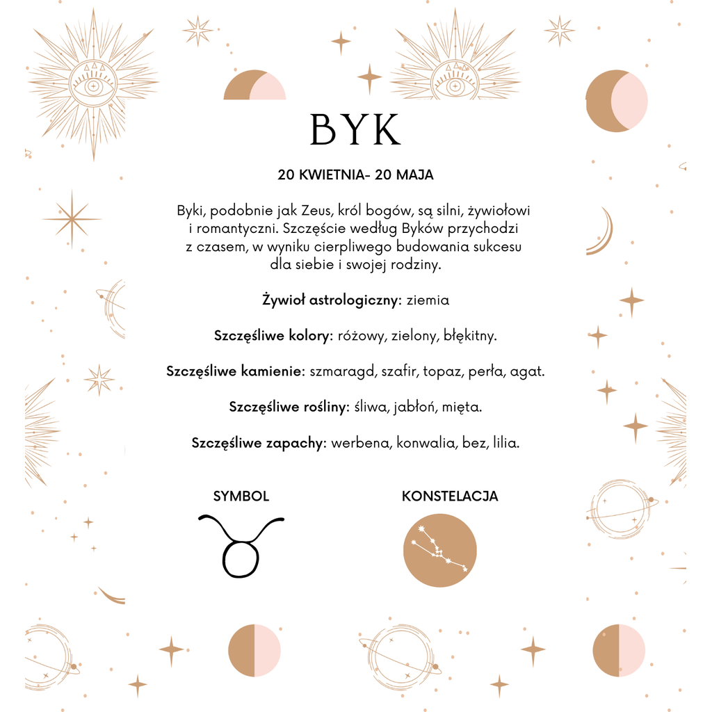 Od Kiedy Jest Znak Zodiaku Byk Bransoletka srebrna pozłacana znak zodiaku BYK BSE0094 – By Dziubeka