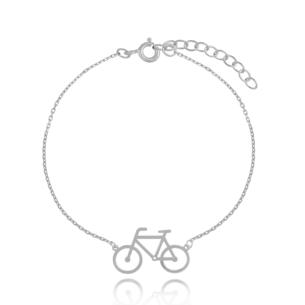 Bransoletka srebrna z rowerem Pretty Bike BSE0132
