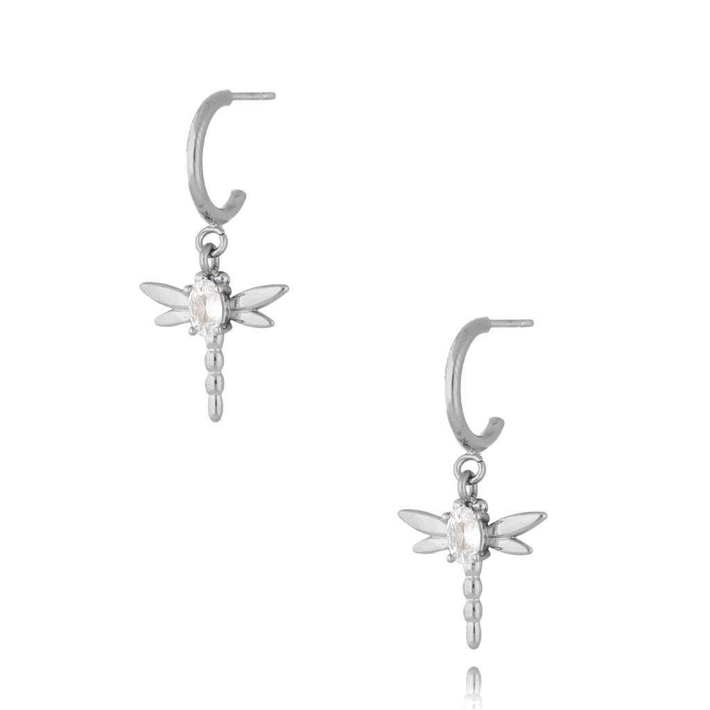 Kolczyki ważki srebrne Magic Dragonfly  KSA0627