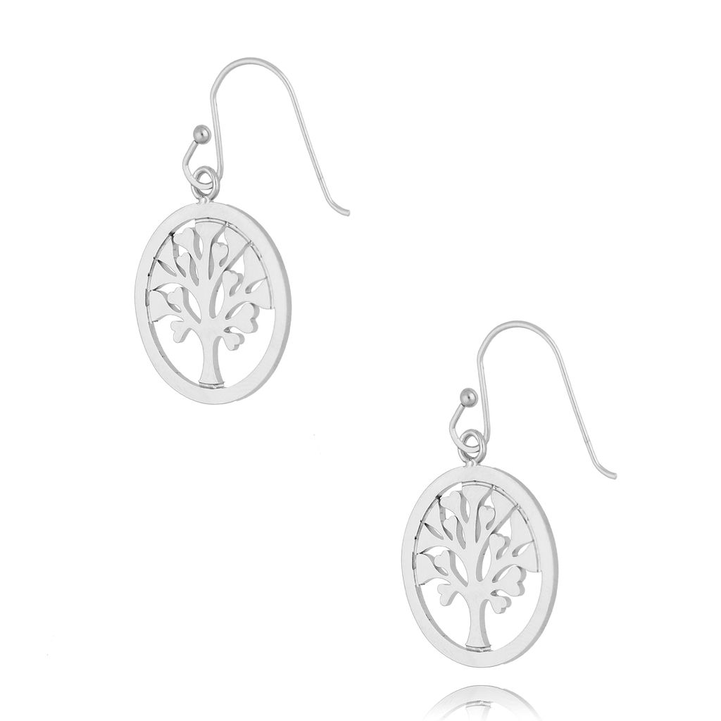 Kolczyki ze srebrnymi drzewkami Nina KSA1673