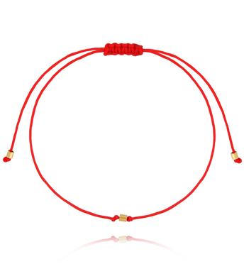 Bransoletka czerwono złota na szczęście Get Lucky BGL0884