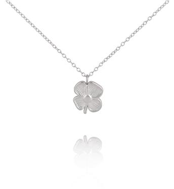 Naszyjnik z koniczynką srebrny NSA1502