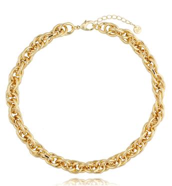 Naszyjnik gruby łańcuch złoty Parisian NRG0363