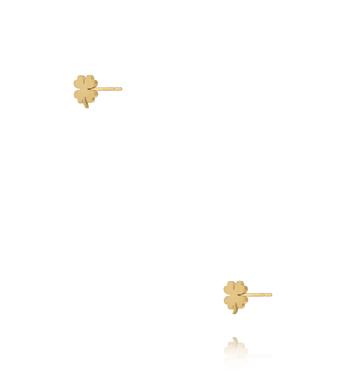 Kolczyki w kształcie czterolistnej koniczynki KSY0551