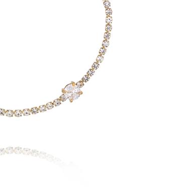 Bransoletka tenisowa z cyrkoniami BSY0586