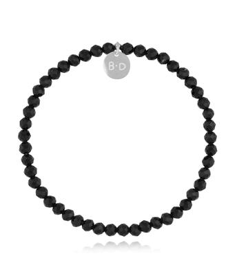 Bransoletka z czarnymi turmalinami Basic BTW2253