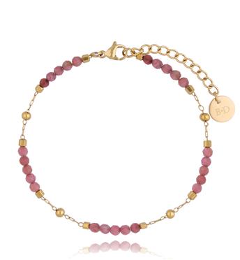 Bransoletka z różowymi turmalinami Combo BSC1197