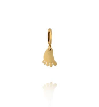Charms złota stópka CHA0128