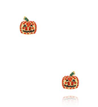 Kolczyki dynie Halloween KSS2164