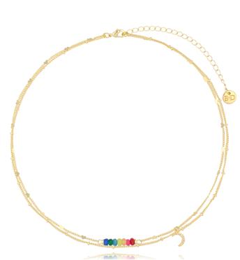 Naszyjnik multicolor Fayola NSC0345