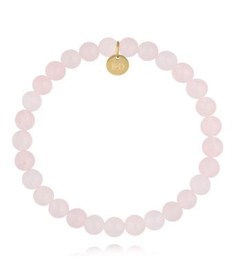 Bransoletka z kwarcami różowymi BTW3716