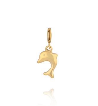 Charms złoty delfin CHA0274