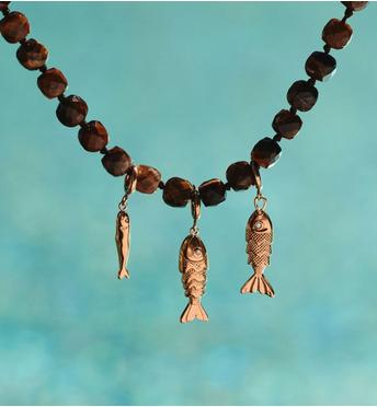 Charms złota rybka z cyrkonią CHA0110