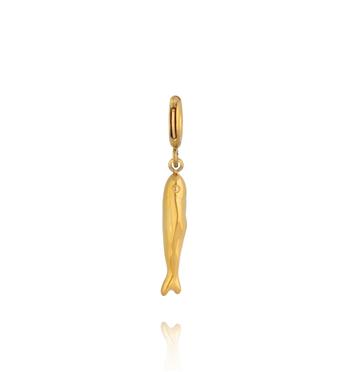 Charms złota smukła rybka CHA0122