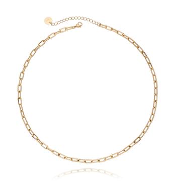 Naszyjnik złoty łańcuch ze stali szlachetnej NSA0004