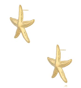 Kolczyki złote rozgwiazdy KSY0536