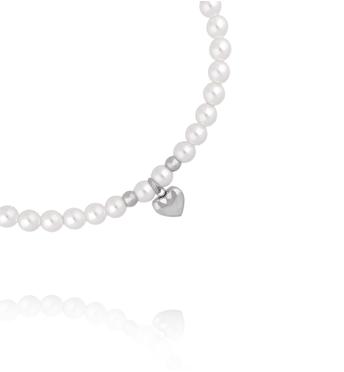 Bransoletka z perełkami Silver Heart BPE0164