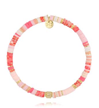 Bransoletka w odcieniach różu BSC2381