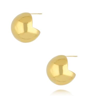 Kolczyki kulki złote KSA2194