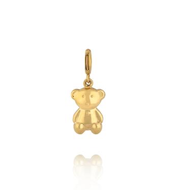 Charms złoty Miś CHA0010