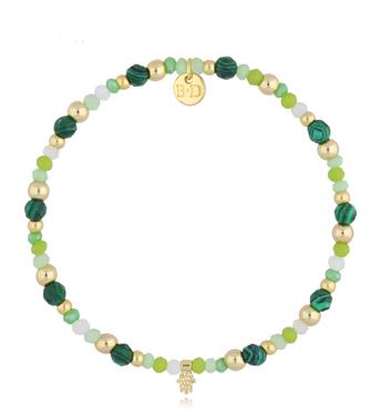 Bransoletka zielona Tala BBI0014