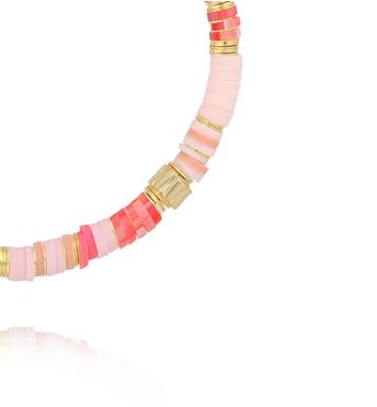 Bransoletka w odcieniach różu BSC2381