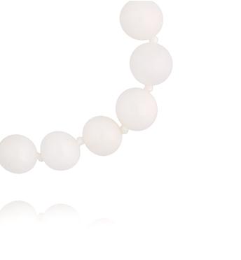 Bransoletka Pure White z jadeitami BPA0673