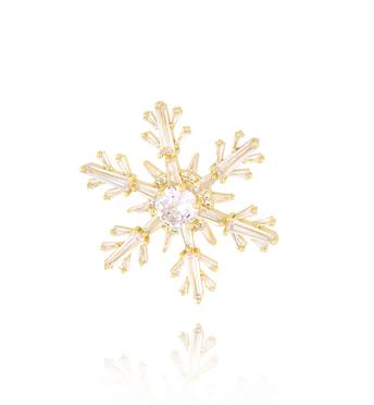 Broszka śnieżynka Fiocco di neve BRSS0197