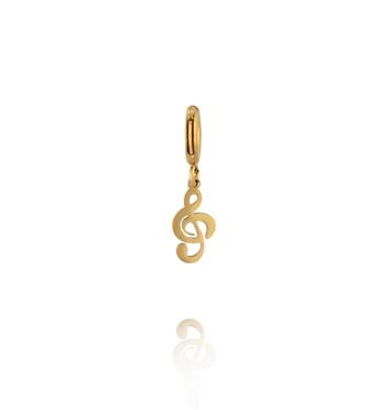 Charms mały klucz wiolinowy CHA0155