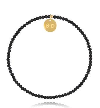 Bransoletka z czarnymi turmalinami Basic BTW2902