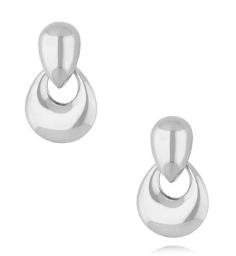 Kolczyki srebrne duże KSA2356