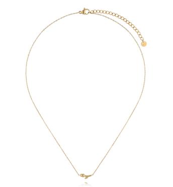 Naszyjnik z tulipanem złoty NSY0758