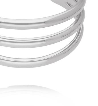 Bransoletka obręcz srebrna potrójna BSY0467