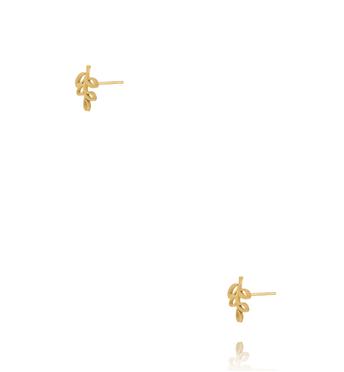 Kolczyki w kształcie listka KSY0566