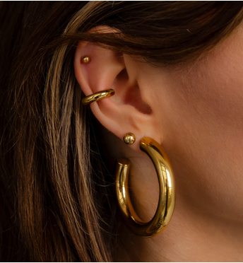 Nausznica złota mała Roxie KSA0712