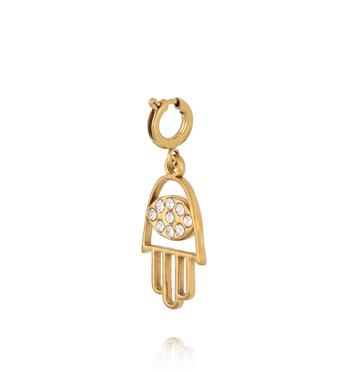 Charms Ręka Fatimy z cyrkoniami CHA0055