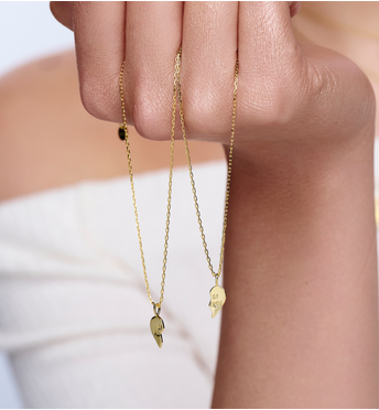 Zestaw dwóch naszyjników „Best Friends” NCA0083