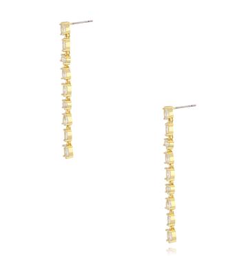 Kolczyki długie z cyrkoniami KSS2172