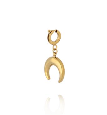 Charms pozłacany półksiężyc II CHA0091
